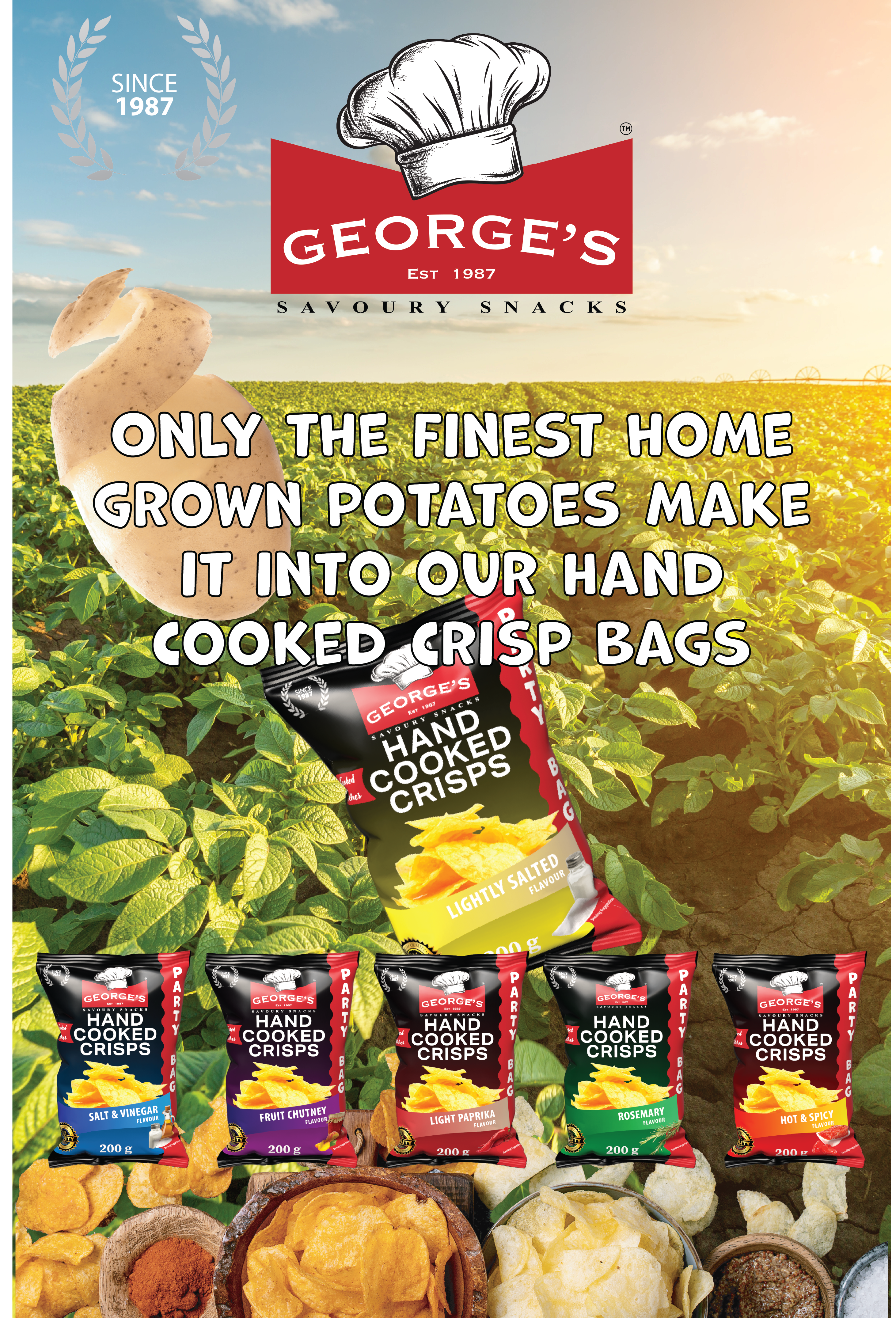 HAND COOKED CRISPS 1