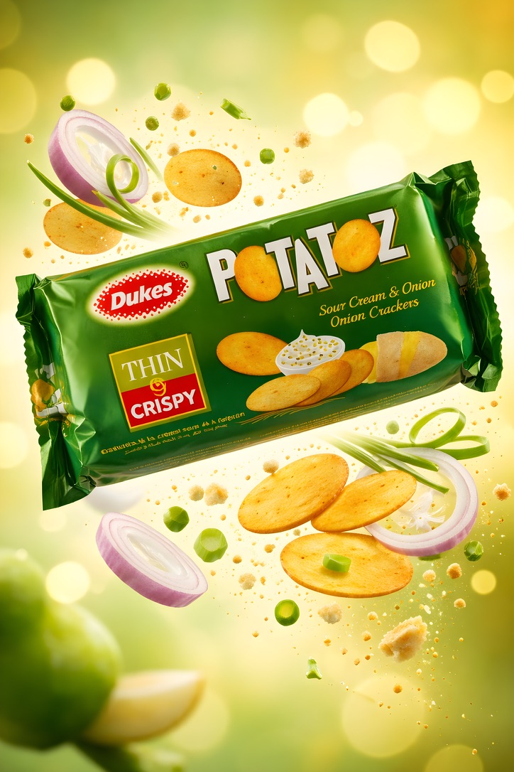 Dukes Potatoz 100g Sour Cream & Onion Dukes Potatoz 100g Sour Cream & Onion
