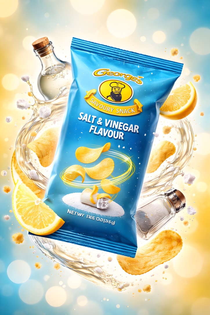 Stack Snacks 35g Salt & Vin Stack Snacks 35g Salt & Vin