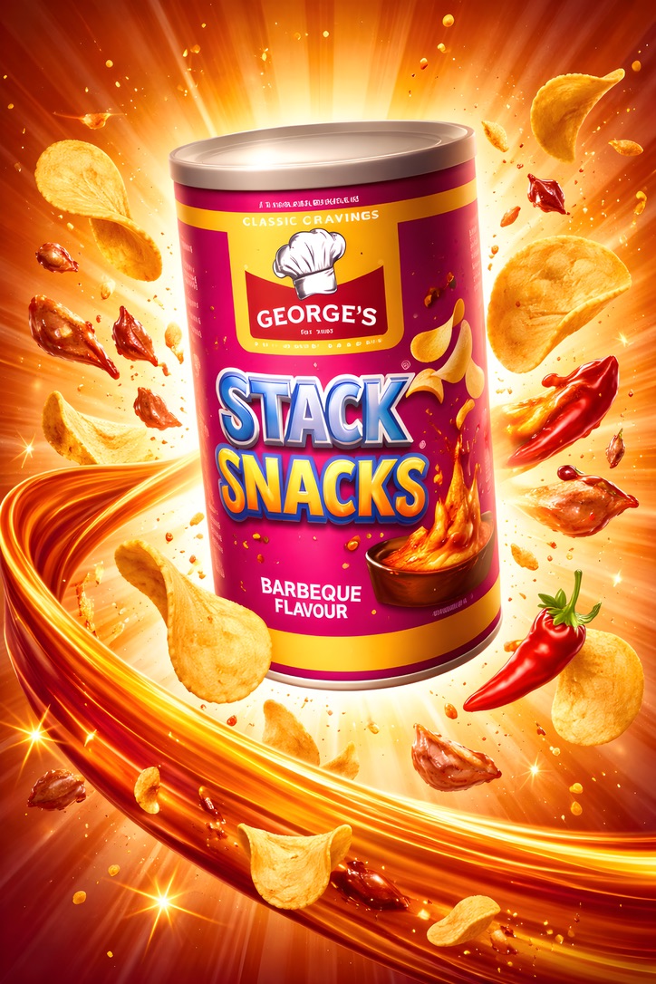 Stack Snacks 45g BBQ Stack Snacks 45g BBQ
